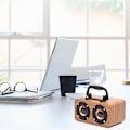 Miniatyrbild 2 av 4: Portable Bluetooth-compatible Speaker Partycast Stereo Bass With Japan-imported Chip Red