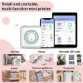 Miniatyrbild 3 av 5: Mini Pocket Sticker Printer, Bluetooth Wireless Portable Mobile Printer Machine Thermal Printer For Notes, Memo, Photo, Pocket Label Receipt Printer C option 4
