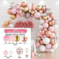 Miniatyrbild 5 av 5: Fancy Retro Garland Arch Kit Latex Balloons For Wedding Birthday Party Decor Classic Blue
