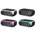 Mini Projector Support 1080p Wireless Hd Usb Portable Cinema Projector Home Theatre System Support 3 D Video blue