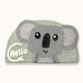 Cute Bathroom Rug Bath Mat 17.7" X 29.5" Non-slip Soft Shower Rug Plus Koala