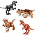 Miniatyrbillede 4 af 4: Dinosaur Byggeklodser Tyrannosaurus Pterodactyl Børns Små Partikler Samle Legetøj 20 stk