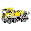 Miniatyrbillede 1 af 4: Sembo Mixer Truck Model Tekniske Byggeklodser Konstruktion By Ingeniørklodser Børnelegetøj Gaver Til Børn Drenge 1143stk uden Æske