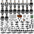 Miniatyrbild 1 av 4: Set Of 18 Minifigures Military Series Villain Mini Figures Building Block Toys