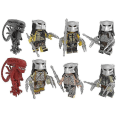 Miniatyrbild 1 av 4: 8pc Predator Alien Assembled Building Block Minifigures Educational Children's Toy