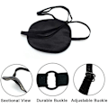 Miniatyrbild 3 av 4: Silk Elastic Eye Patches, Pirate Eye Visor Adjustable Eye Patch, Child