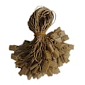 Miniatyrbild 2 av 4: 100pcs Nylon String Hang Tag Fasteners Gold 1000pcs