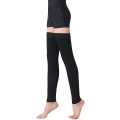 Miniatyrbild 2 av 4: Thigh High Compression Stocking Footless, 20-30mmhg Compression Socks With Silicon 20 30mmhg Footless Black Small