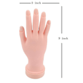 Miniatyrbild 2 av 4: Practice Hand Compatible With Acrylic Nails, Fake Hand Compatible With Nails Practice, Fle