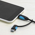 Miniatyrbild 2 av 4: Vention A60 Micro Usb 2.0 Transfer To Type-c Data Sync Cable Adapter Converter