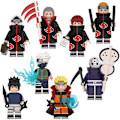 Pikkukuva 1 / 5: Ninja Minihahmot Setti 8 kpl Lasten Lelut Toimintahahmo Anime Sankarit Minihahmo Syntymäpäivälahjat Aikuisille Ja Lapsille Pojat Tytöt