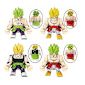Miniatyrbilde 1 av 4: Venalisa 4 stk. Dragon Ball Broli Broli Gutter Monterte Byggeklosser Minifigur Leker for Barn