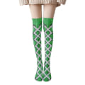 Miniatyrbild 3 av 4: Shoelace Pattern Print Thigh Stockings Women Fashion Sexy Trend Stockings Thin Velvet Lolita Jk Socks Kawaii Sweet Style7