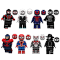 Miniatyrbild 2 av 5: 8pcs Super Hero Spiderman Minifigure Building Block Kids Toy Set