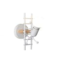 Humanoid Wall Lamp Interior Decoration Wrought Iron E27 Base Bedroom Kitchen (E1)