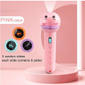 Miniatyrbild 4 av 5: Baby Sleeping Story Book Flashlight Projector Torch Lamp Toy Blue