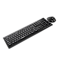 Miniatyrbild 1 av 2: 1 Set Slim Wireless Keyboard And Mouse Cordless Usb Keyboard And Silent Mouse