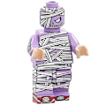 Miniatyrbild 4 av 4: 16pcs Halloween Series Minifigures Pumpkin People Zombies Vampire Witch Children's Puzzle Assembling Building Block Toys