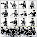 Miniatyrbild 3 av 4: Set Of 18 Minifigures Military Series Villain Mini Figures Building Block Toys