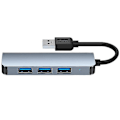 Miniatyrbild 4 av 5: 4-port Usb Hub 3.0, Usb Ultra Slim Fast Data Portable Splitter