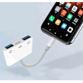Miniatyrbild 2 av 3: Lightning Converter Adapter To Usb Otg, For Iphone, Mouse, Keyboard, Loading, U, Camera, Data Transfer
