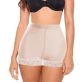 Miniatyrbild 3 av 4: Women Body Shaper Padded Butt Lifter Panty Butt Hip Enhancer Fake Bum Shapwear Briefs Push Up Shorts Beige S