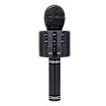 Miniatyrbild 1 av 5: Bluetooth Microphone Speaker Handheld Microphone Karaoke Mic Music Player Singing Recorder Black