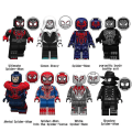 Miniatyrbild 1 av 4: Spiderman Building Block Hero Returns Mysterious Guest Assembled Puzzle Building Block Minifigure Children's Toy(8pcs)