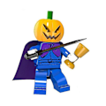 Miniatyrbild 4 av 5: 10 Halloween Building Blocks Minifigure Pumpkin Ghost Skeleton Vampire Little Zombie Zombie Assembling Building Block Toy