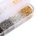 Miniatyrbild 3 av 5: 960pcs Jewelry Making Lobster Clasp Hooks Jump Ring For Necklace Bracelet Diy