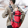 Miniatyrbild 3 av 4: Dog Carrier Backpack For Small And Medium Pets Backpack Carrier Red M