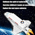 Miniatyrbild 4 av 5: City Aerospace Rocket Launch Center Architecture Building Blocks Model Ideas Space Astronaut Figures Bricks Stem Toys For Kids792pcs No Box