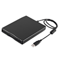 Miniatyrbild 1 av 5: Portable 3.5 Inch Usb Mobile Floppy Disk Drive 1.44mb External Diskette Fdd For Laptop Notebook Pc Usb Plug-and-play Connection