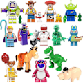 Miniatyrbillede 1 af 4: 14 Toy Story Byggeklodser Minifigur Grøn Soldat Zach Rødt Hjerte Hest Jordbær Bjørn Samlet Dukke Legetøj