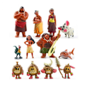 Pikkukuva 1 / 2: 12 kpl/setti Moana Prinsessa Seikkailu PVC Toimintahahmot Lelu