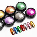 Miniatyrbild 4 av 4: Dipping Powder Chrome Mirror Glitter - Pigment For Nails 10