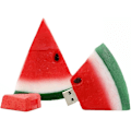 Miniatyrbild 4 av 4: Fruits Model Usb Drive 128gb Cartoon Watermelon Usb Flash Memory Stick Flash Disk