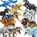 Miniatyrbild 2 av 3: Jurassic Dinosaur World Series Building Blocks Triceratops  Big Figures|blocks Frost pterosaurs