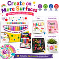Miniatyrbild 3 av 9: 3D Bubble Pen Puffy Paint Popcorn-pennor set, Popcorn-ritpennor, 36 st 36 PC