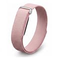 Klokkerem til Google Fitbit Air, vevd nylon erstatningsrem Rosa Pink
