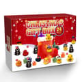 24-dagers adventskalender med badeender for barn - Blindboks julegave