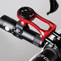 Hållbart cykeldatorfäste i metall för Garmin Cateye Bryton Röd