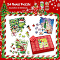 Pikkukuva 4 / 4: Gos- Grinchen Greenhair Joulupalapeli Adventti Adventskalenteri 24 Laatikkoa B
