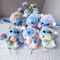 Pikkukuva 4 / 4: Stitch Macaron Monster Avaimenperä Jännittävä hirviö Macarons Vinyyli Face Pehmo Avaimenperät Stitch Färg Slumpmässig