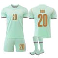 2026 VM Frankrike fotballdrakter Barn og voksne borte 20 DOUE M