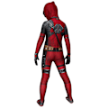 Miniatyrbillede 3 af 4: Gos - Voksen barn Deadpool 3 Wade cosplay kostume forestilling kostume body 160