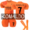 Miniatyrbild 1 av 2: Gos- 2425 Real Madrid Orange Commemorative Edition Fotbollströja 7 RONALDO 28