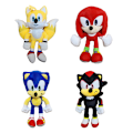 Miniatyrbilde 1 av 3: Mub- Big Head Sonic plyschleksak Talsnak igelkott docka G blue