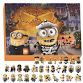 Miniatyrbilde 1 av 2: Gos- 2024 Minions Julegave Blind Box Jul Adventskalender 24 Nedtelling Overraskelse A