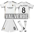 Miniatyrbild 1 av 2: Gos- 2526 Nytt hem för Real Madrid Fotbollströja Tröja 8 VALVERDE #M